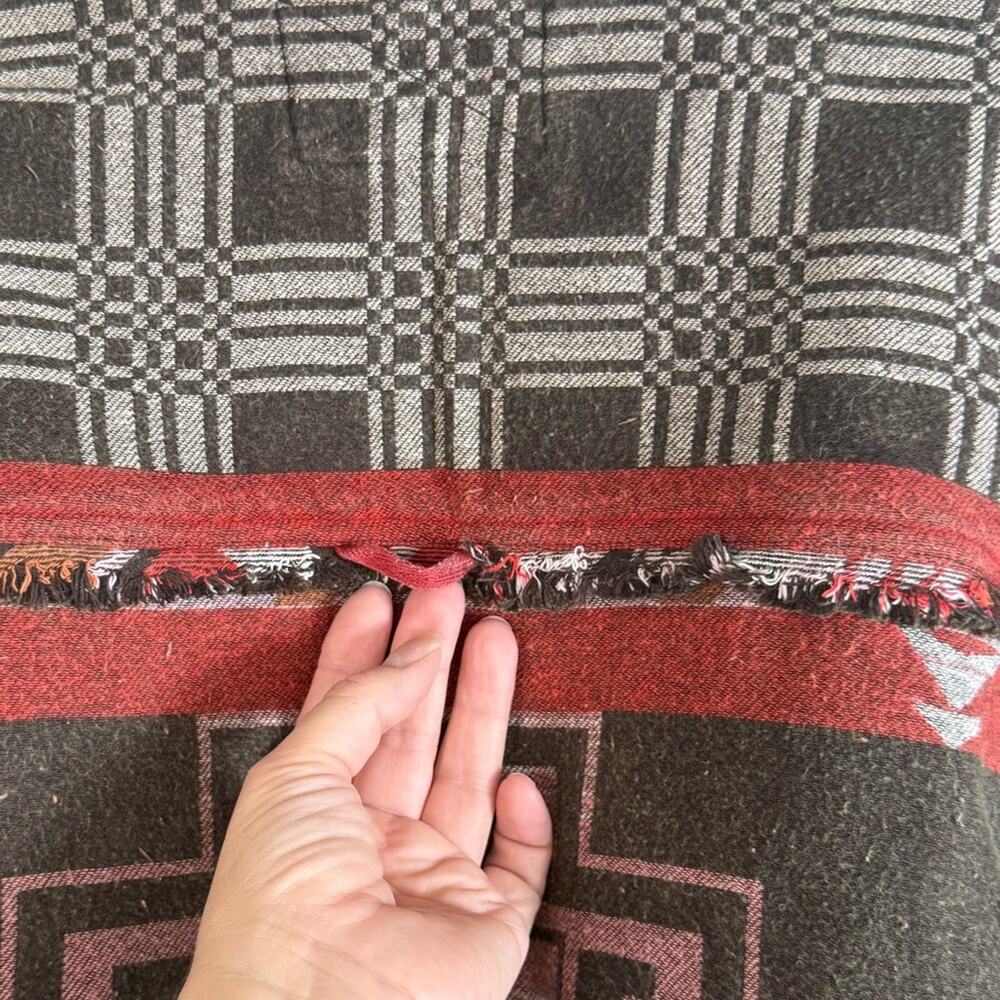 NWT Free People We The Free Arizona Sky Pullover in Crimson Aztec Large Boho - Picture 9 of 12